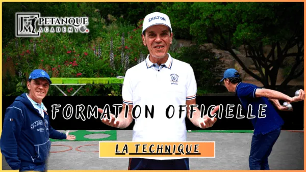 Stage de pétanque - la technique de la pétanque savoir tirer, pointer, bien tenir ses boules de pétanque