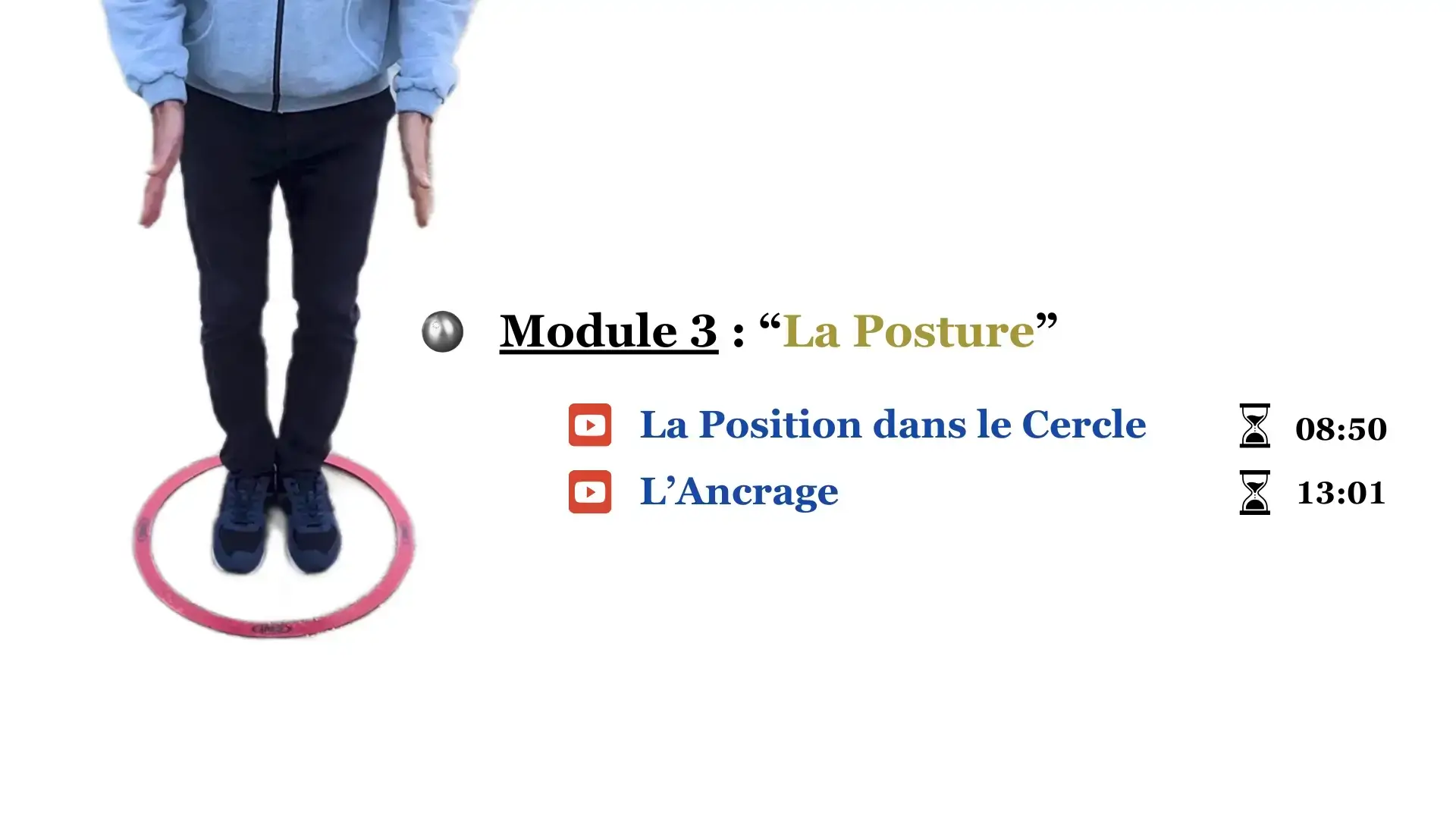 Stage de Pétanque - La Posture