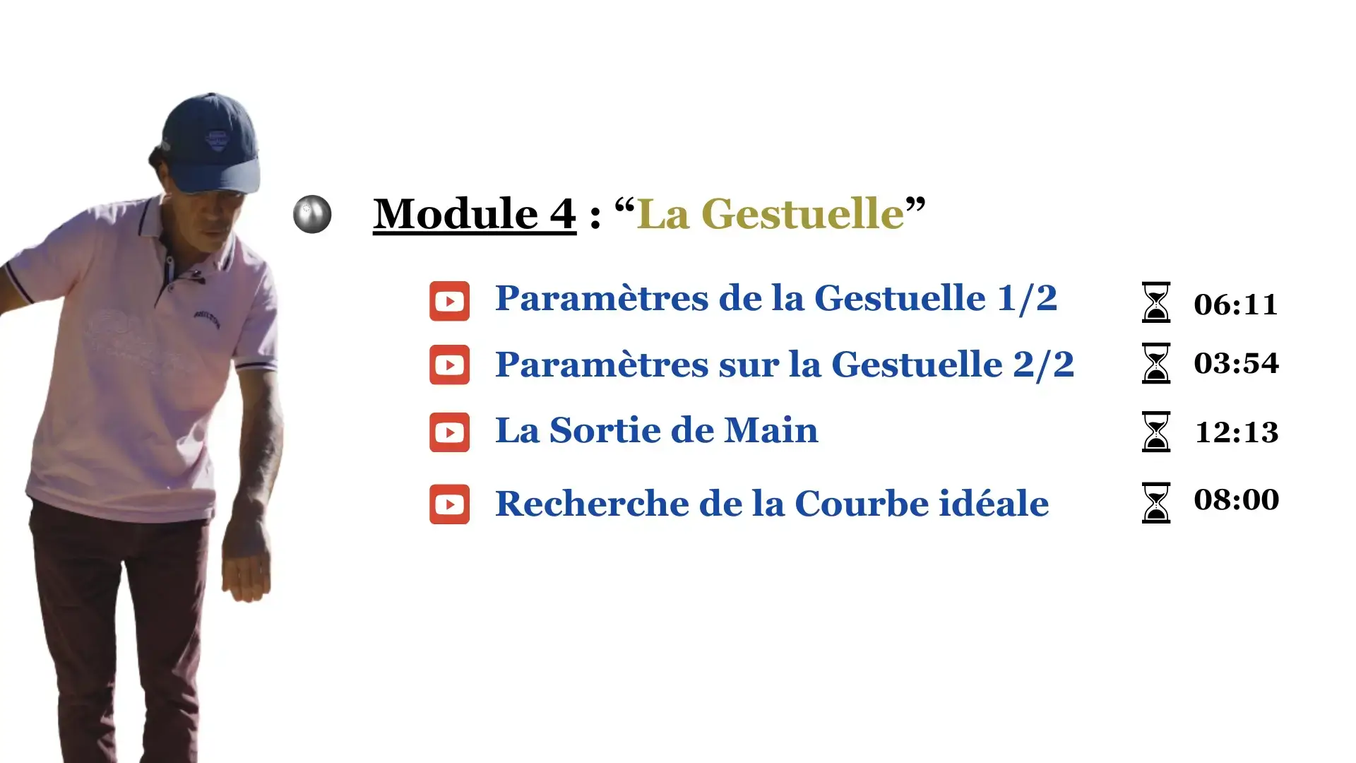 Stage de Pétanque - La Gestuelle