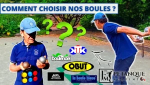 Choix des Boules de Pétanque