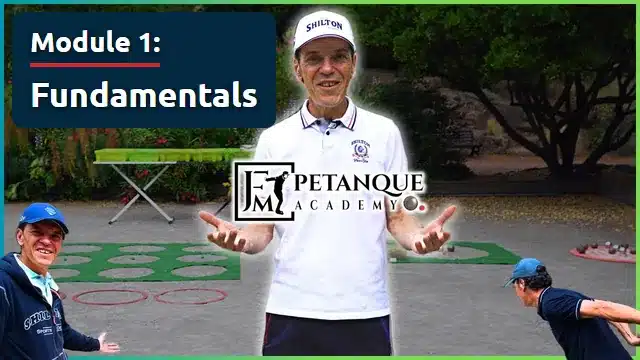 Online petanque training 2 module 1 fundamentals preview petanqueacademy.fr