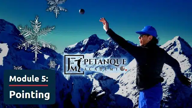 Online petanque training 6 module 5 pointing preview petanqueacademy.fr